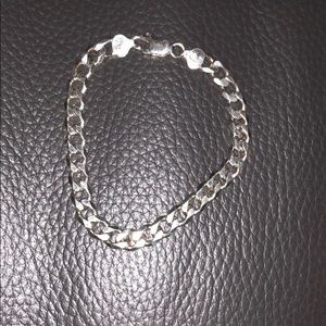 Mens sterling silver bracelet